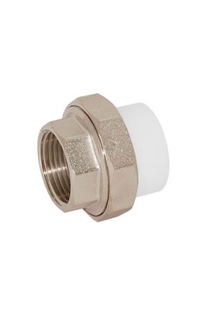 Полипропиленовая разъёмная муфта Американка W-U40F6 40 мм х 1-1/4 дюйма F