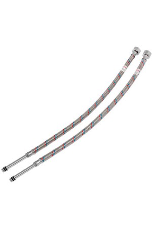 Гибкая подводка для смесителя ST 'BASIC N60L-L' 1/2 дюйма 60 см (пара) удлиненный штуцер