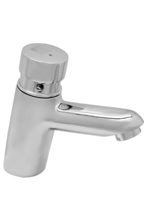 Смеситель нажимной для раковины с таймером MATRIX 'TEMPOR' SMT-1011 (один вход для воды)