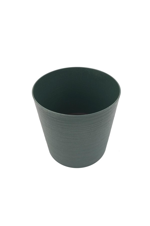 Пластиковый горшок со вставкой 