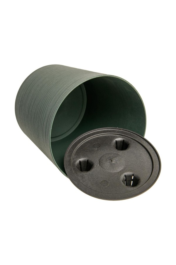 Пластиковый горшок со вставкой 