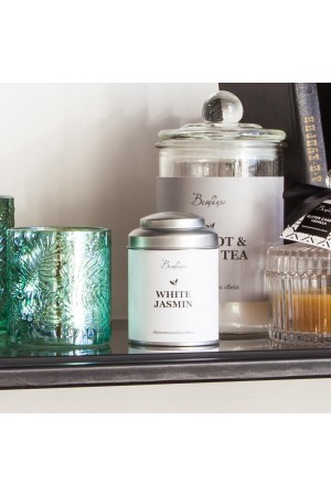 Ароматическая свеча WHITE JASMINE, Д60 Ш60 В90