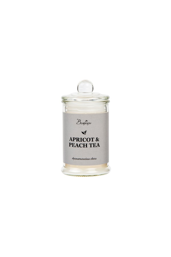 Ароматическая свеча APRICOT & PEACH, Д60 Ш60 В110