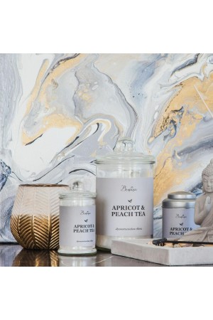 Ароматическая свеча APRICOT & PEACH, Д60 Ш60 В110