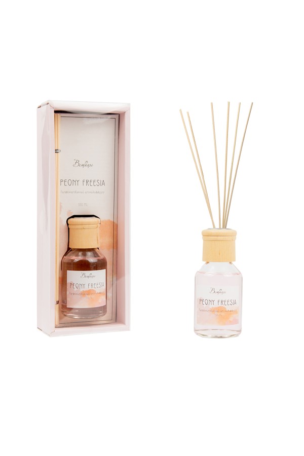 Парфюмированный аромадиффузор PEONY FREESIA, 100 мл., Д97 Ш54 В240