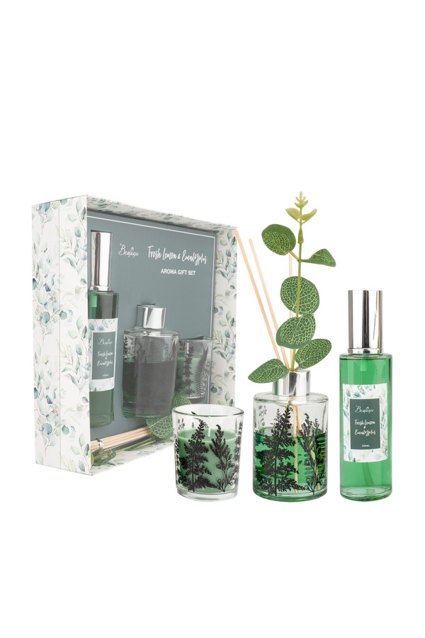 Арома сет FRESH LEMON & EUCALYPTUS, Д235 Ш215 В63