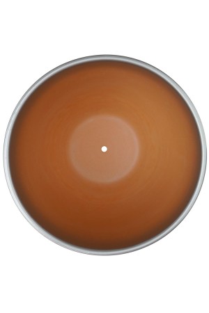 Керамический горшок Рельеф с подставкой, 1, 4 л., Д135 Ш135 В130, металлик