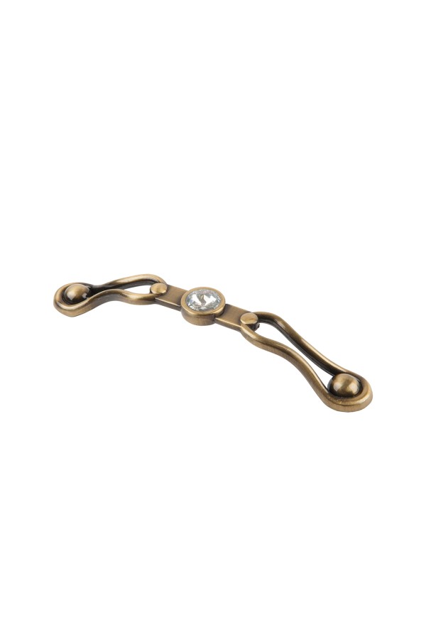 Ручка-скоба, 128 мм, бронза