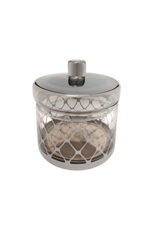 Ваза-конфетница из стекла c крышкой, Д160 Ш160 В160