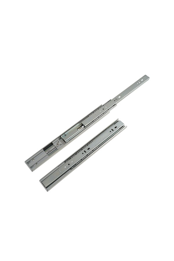 Направляющие шариковые, полного выдвижения с доводчиком, 45/450 мм