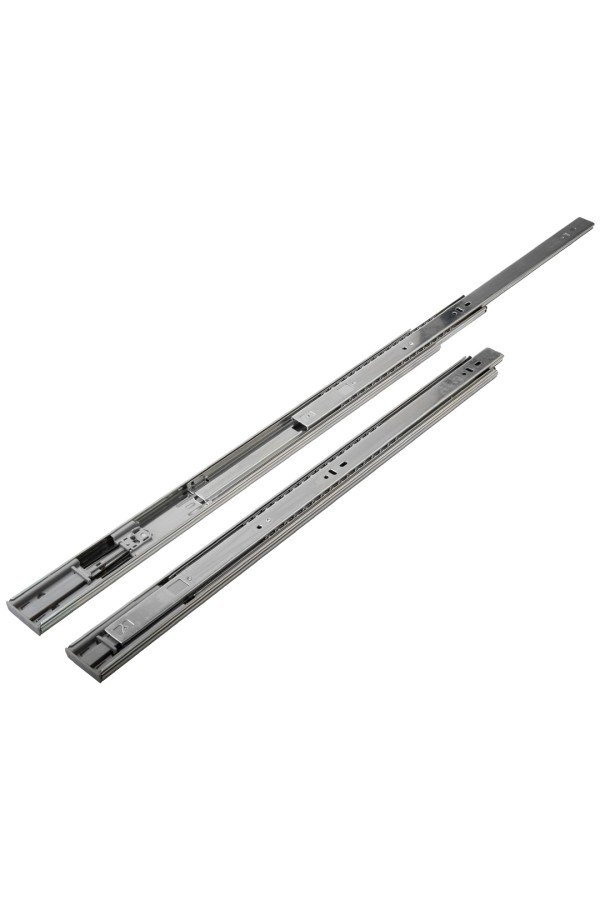 Направляющие шариковые, полного выдвижения с доводчиком + push-to-open, 550 мм