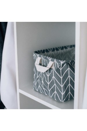 Корзина для хранения "Графит", Д300 Ш200 В180