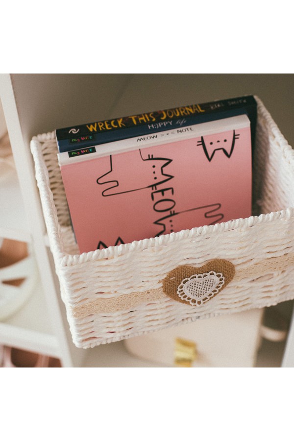 Корзина стеллажная бумажная 