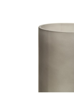 Декоративная ваза из комбинированного стекла, Д111 Ш111 В255, серый