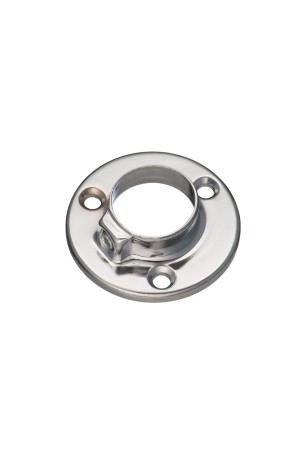 Фланец диаметр 25 мм сквозной, хром