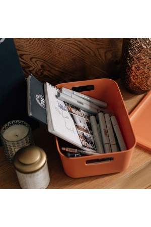 Корзина пластиковая для хранения 