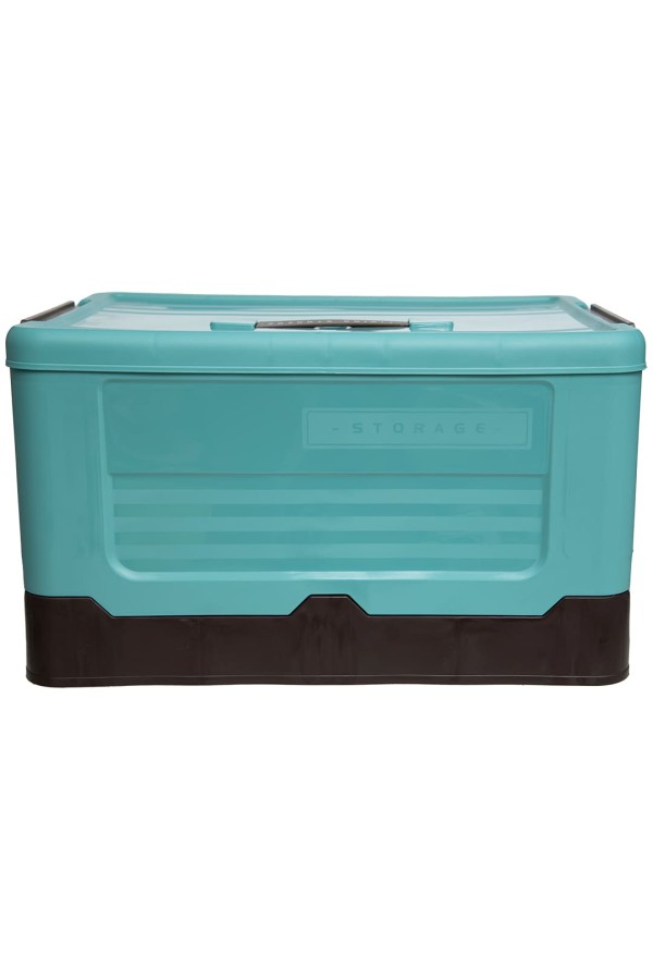 Короб пластиковый складной "Пазл", Д400 Ш280 В230, голубой