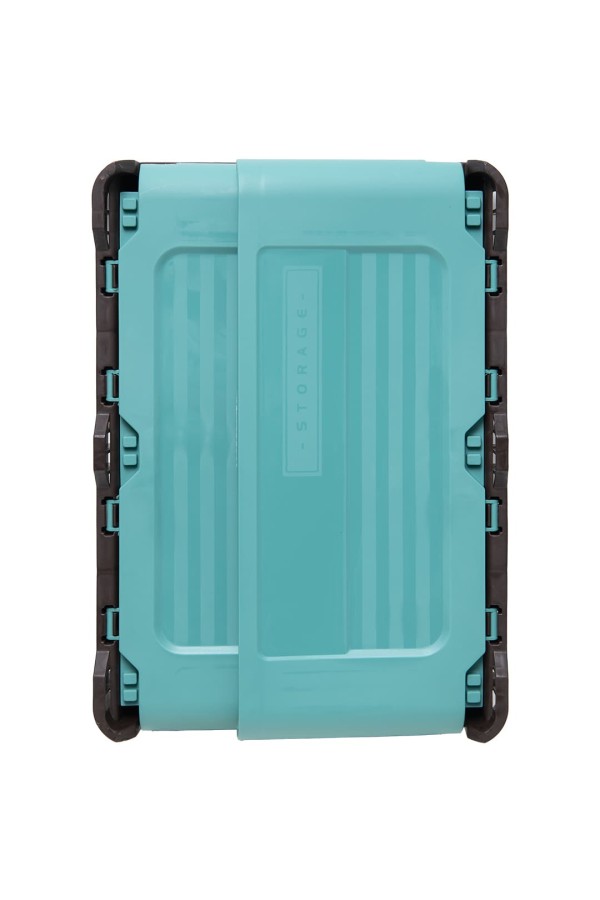 Короб пластиковый складной "Пазл", Д400 Ш280 В230, голубой