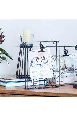 Металлическая фоторамка Мечта, Д230 Ш180 В30, черный