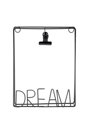 Металлическая фоторамка Мечта, Д230 Ш180 В30, черный