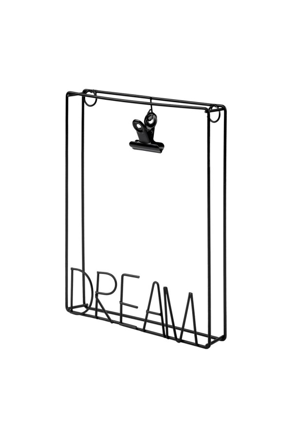 Металлическая фоторамка Мечта, Д230 Ш180 В30, черный