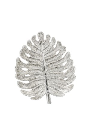 Блюдо Пальмовый лист, Д208 Ш173 В28, серебряный