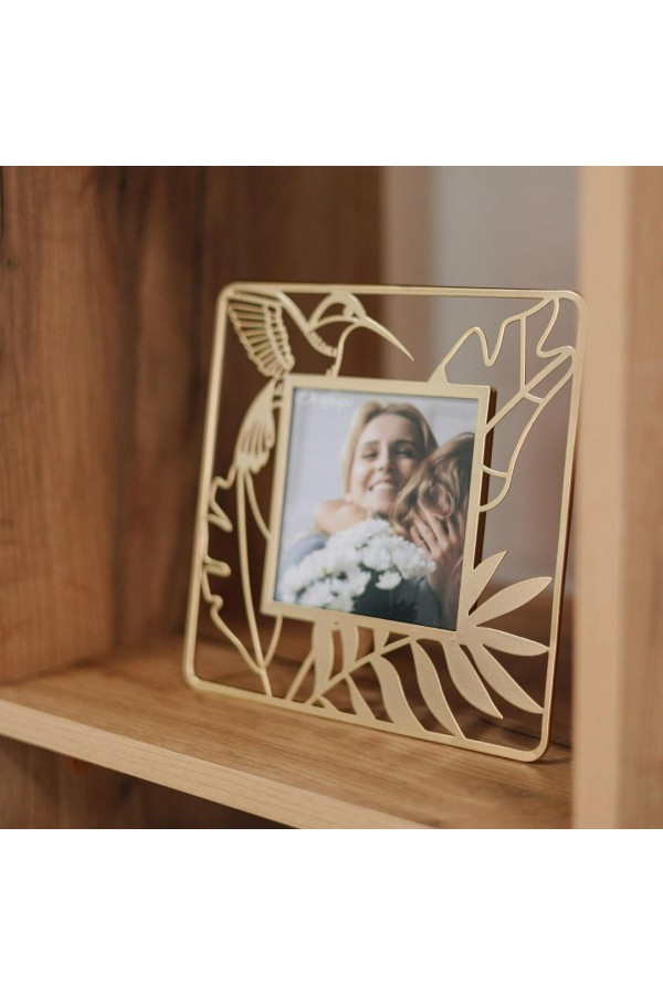 Фоторамка Экзотика, Д190 Ш10 В190, золотой