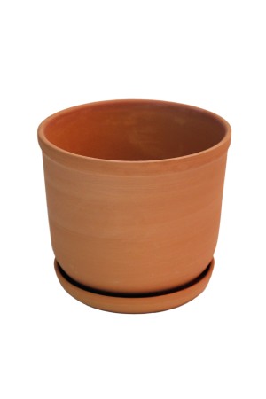 Керамический горшок Терракот с подставкой, 2, 5л., терракотовый