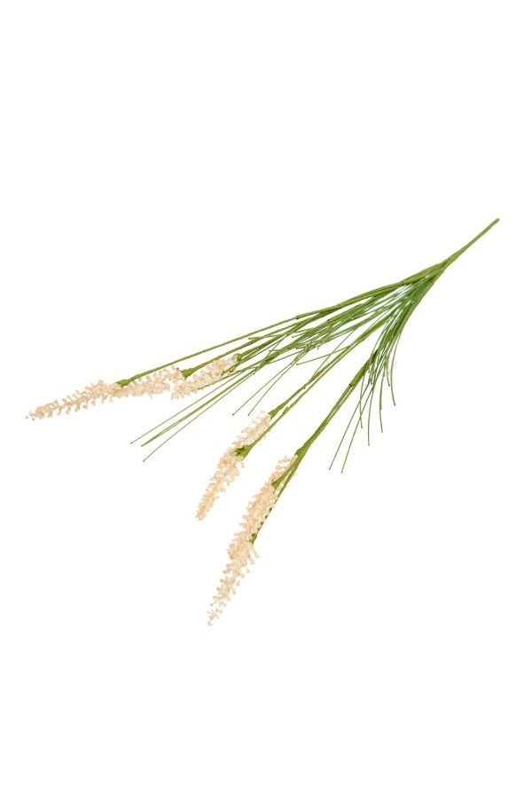 Искусственный цветок Гречишник полевой, В550, бежевый