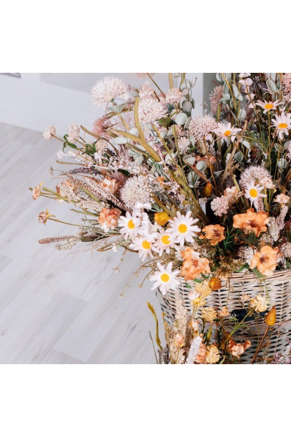 Искусственный цветок Кореопсис, В500, нюдовый