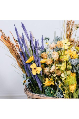 Искусственный цветок Эремурус полевой, В800, фиолетовый