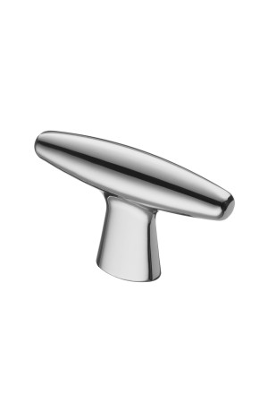 Ручка-кнопка, хром