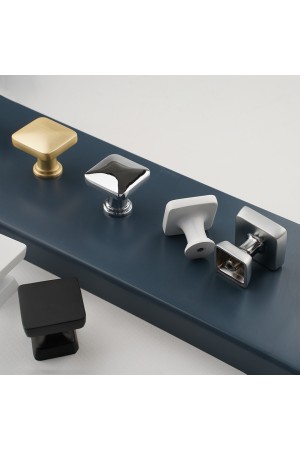 Ручка-кнопка, хром