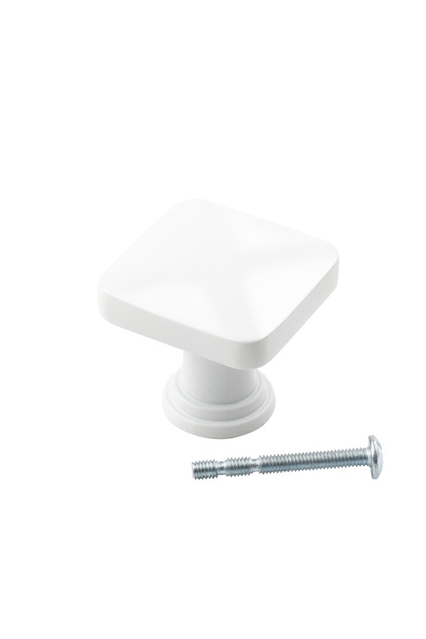 Ручка-кнопка, белый