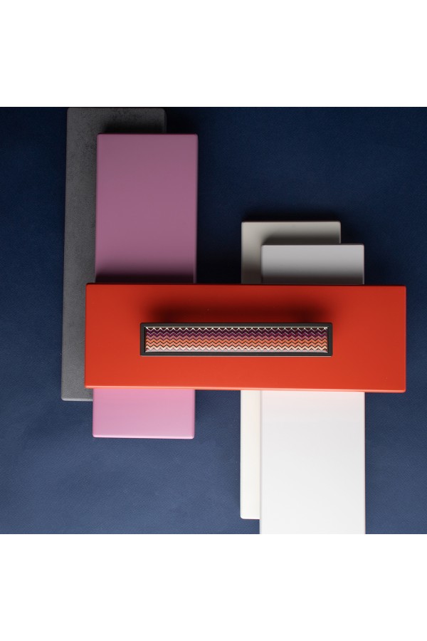 Ручка-скоба, 128 мм, полимер, черный лакированный никель, BREEZE