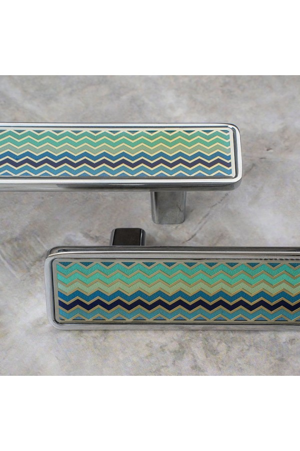 Ручка-скоба, 160 мм, хром, BREEZE