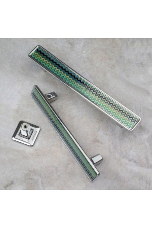 Ручка-скоба, 160 мм, хром, BREEZE