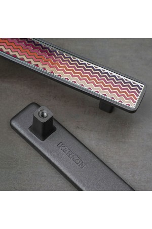 Ручка-скоба, 160 мм, графит, BREEZE