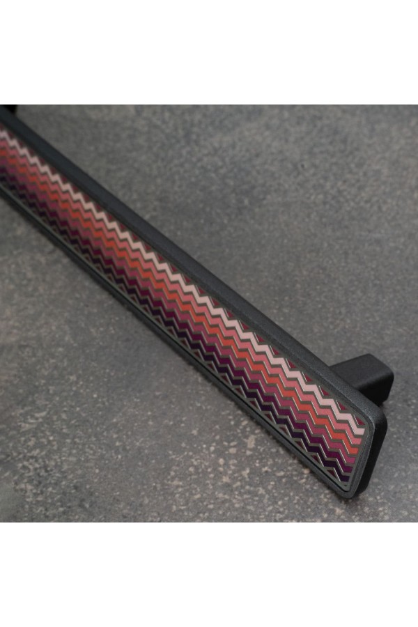 Ручка-скоба, 160 мм, графит, BREEZE