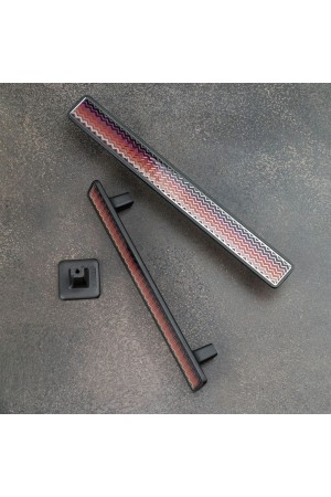 Ручка-скоба, 160 мм, графит, BREEZE