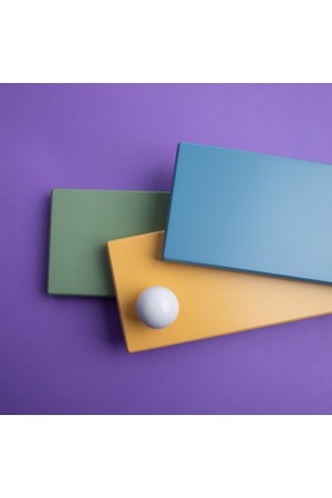 Ручка-кнопка, белая керамика