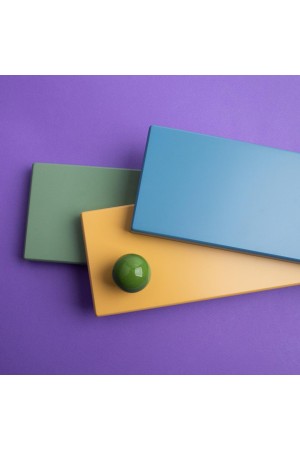 Ручка-кнопка, салатовая керамика