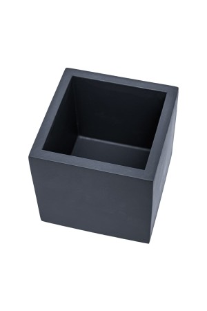 Кашпо Квадро, 6л., антрацит