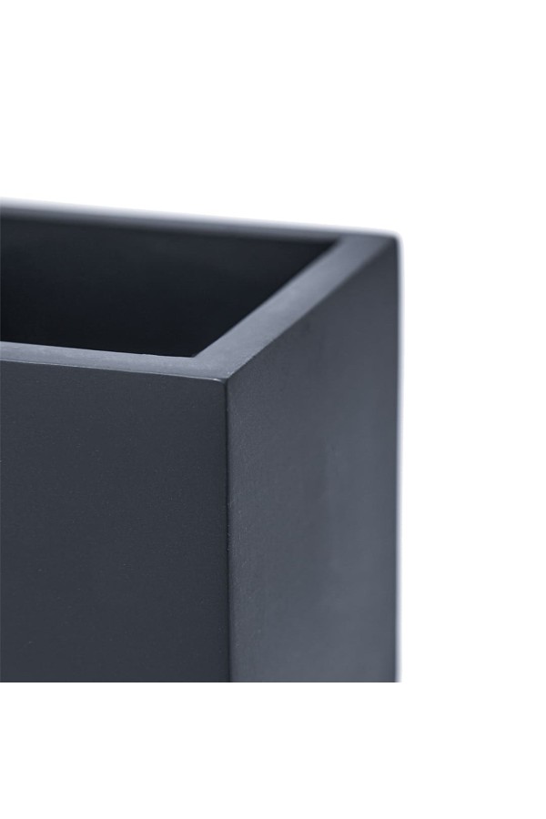 Кашпо Квадро, 0,6л., антрацит