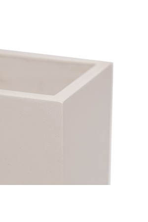 Кашпо Квадро, 6л., слоновая кость