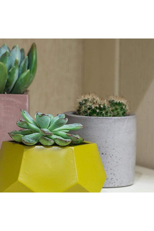 Кашпо Лайт, 0,22л.,серый