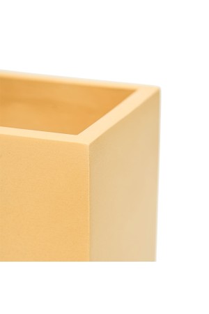 Кашпо Квадро, 2л., желтый