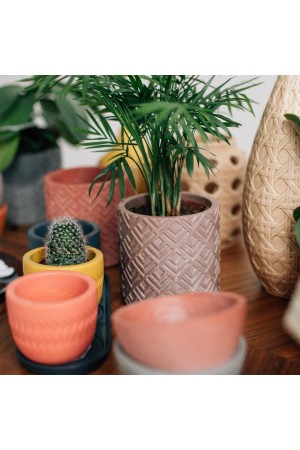 Кашпо Этника, 8 л., какао