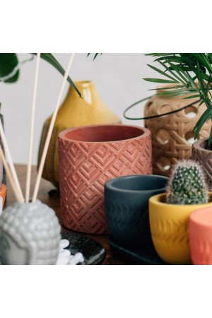 Кашпо Этника, 8 л., терракот