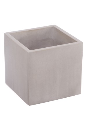 Кашпо Квадро, 1, 3л., серый